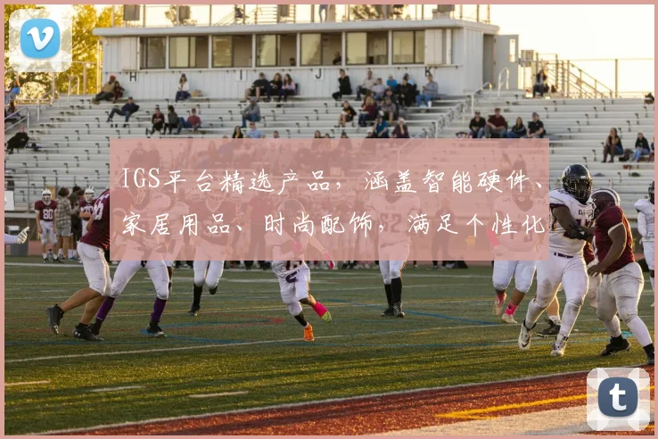 IGS平台精选产品，涵盖智能硬件、家居用品、时尚配饰，满足个性化需求，一站式购物体验。